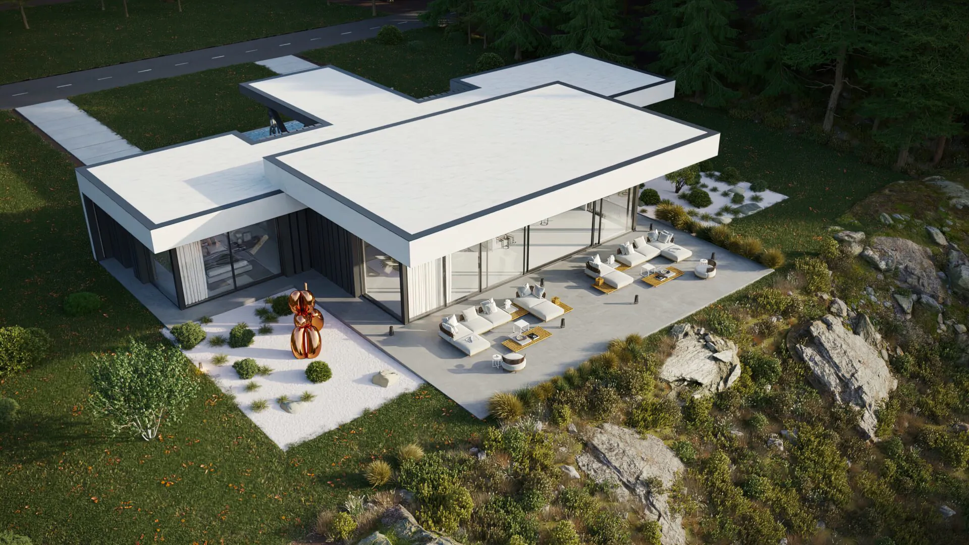 Cassa Tequila вид сверху сбоку