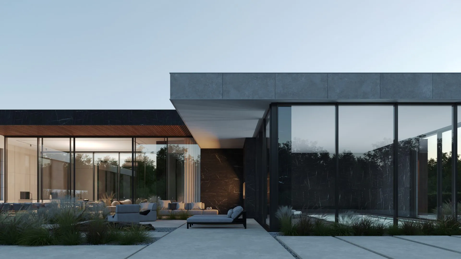 Villa Dream вид на бассейн
