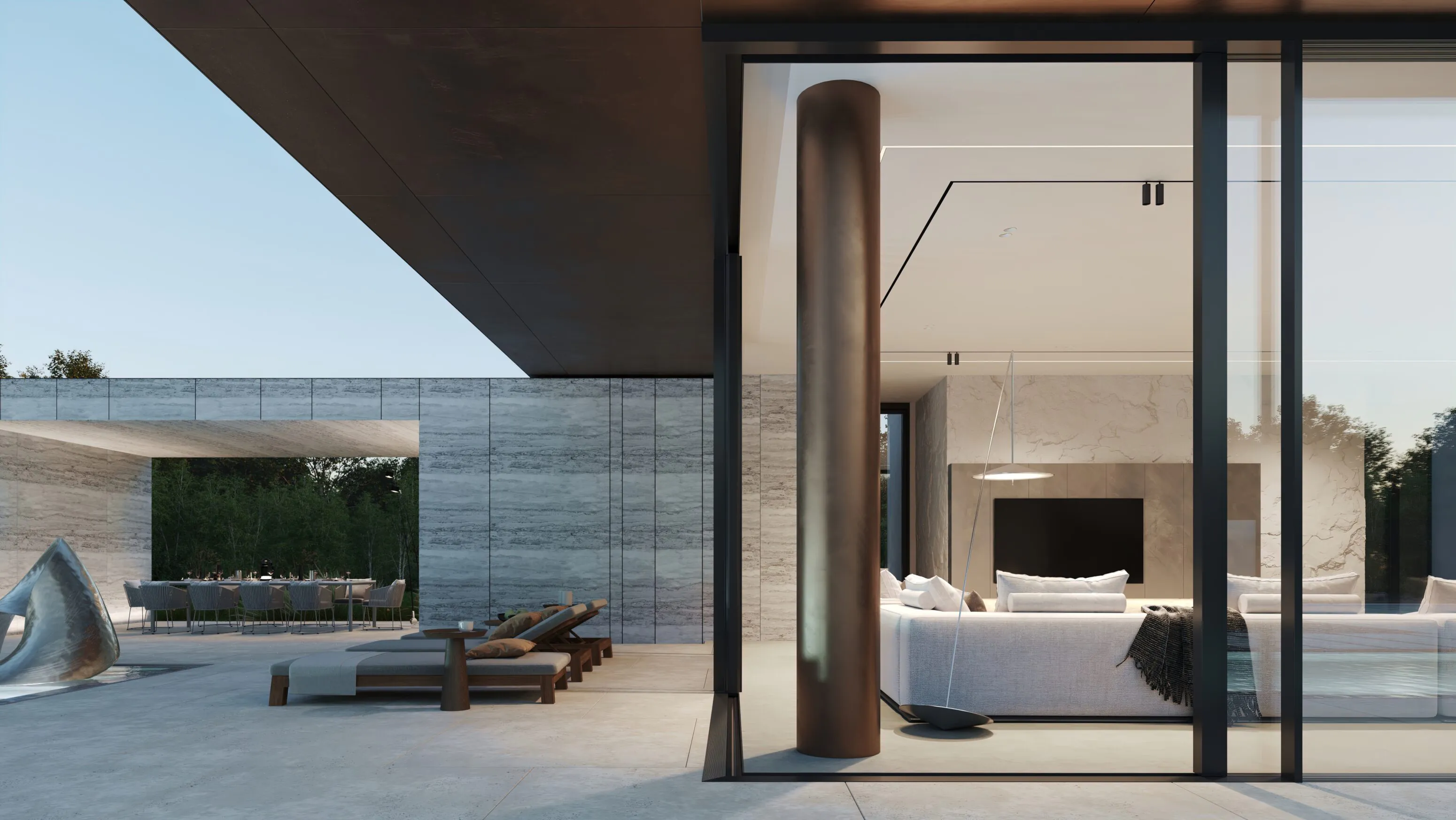 дизайн проект интерьера частного дома Villa Lia
