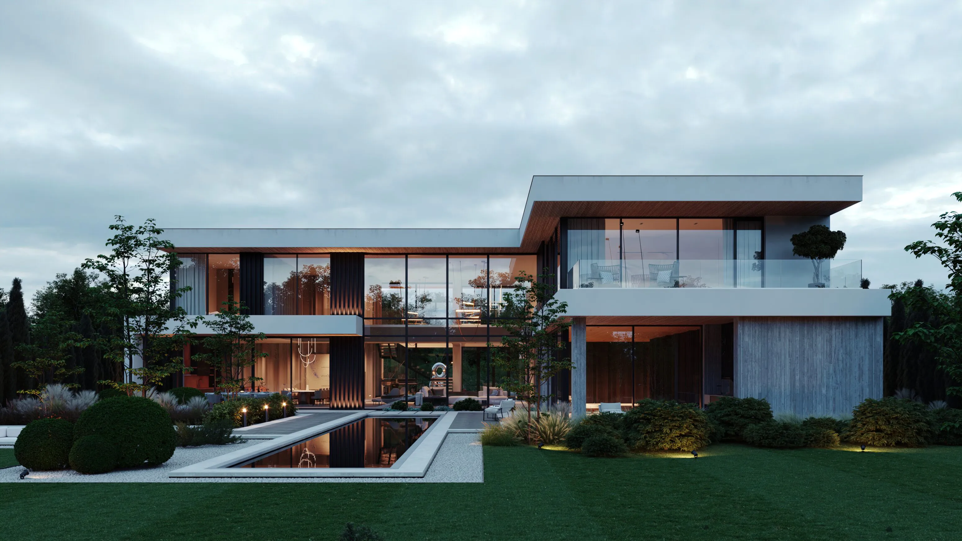 Дом в миллениум парке с бассейном Villa Millenium