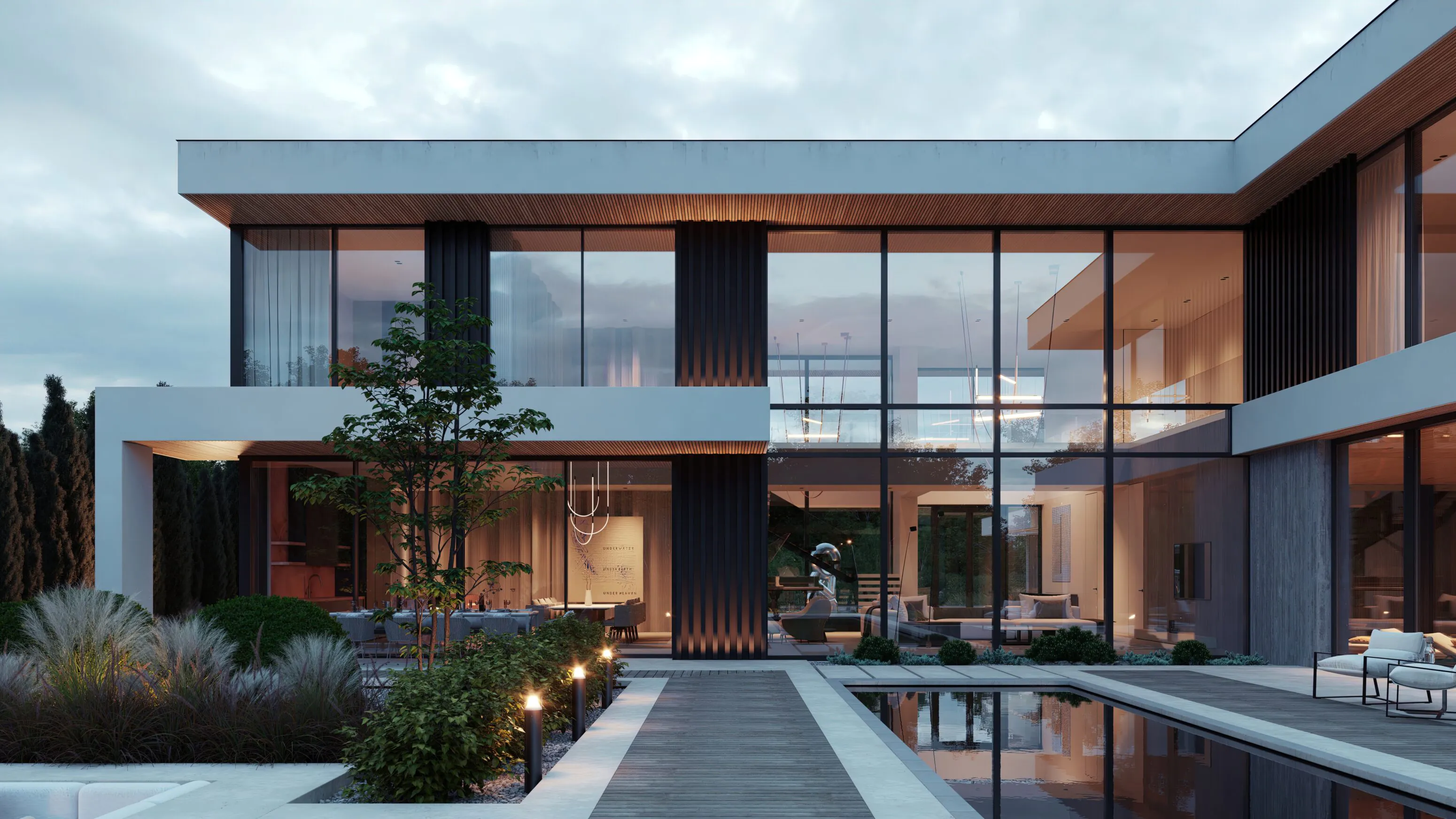 Дом в миллениум парке со вторым светом Villa Millenium