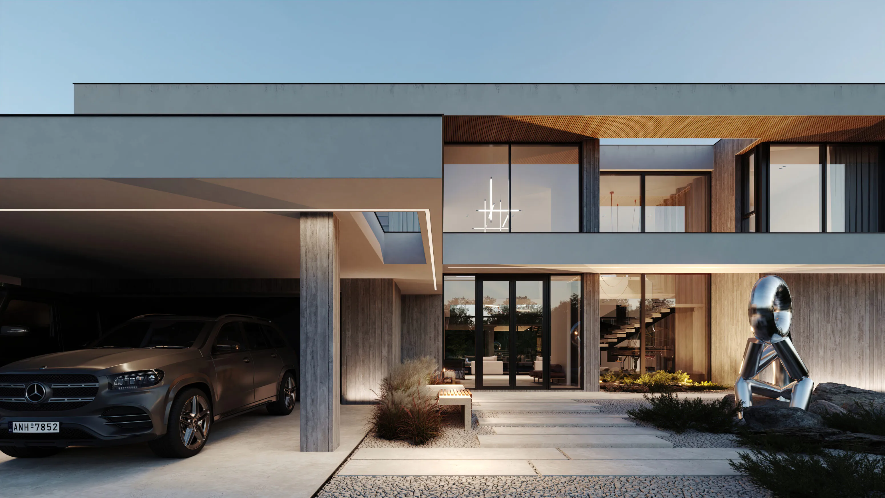 Дом в миллениум парке входная группа Villa Millenium