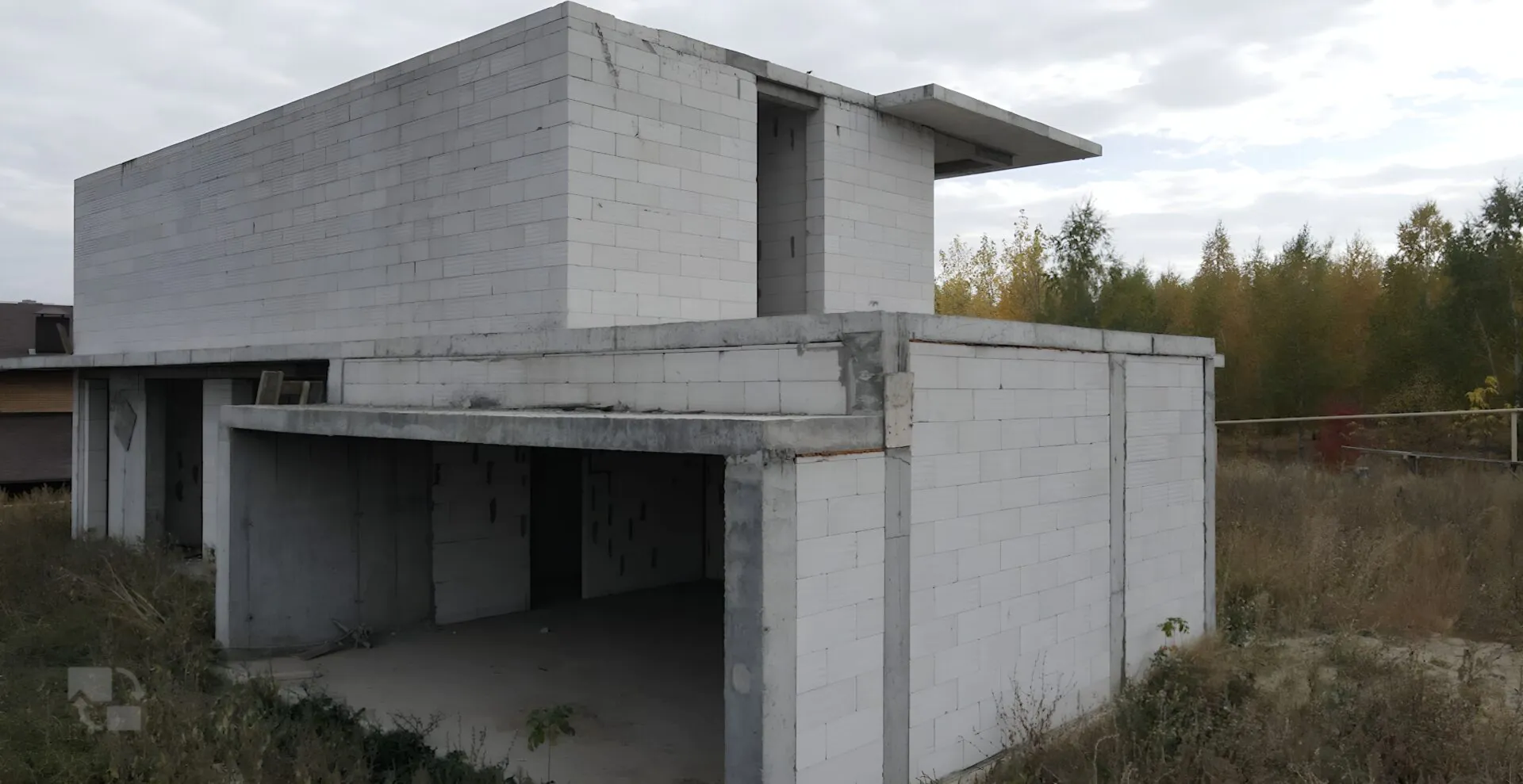 Монолитный дом процесс стройки